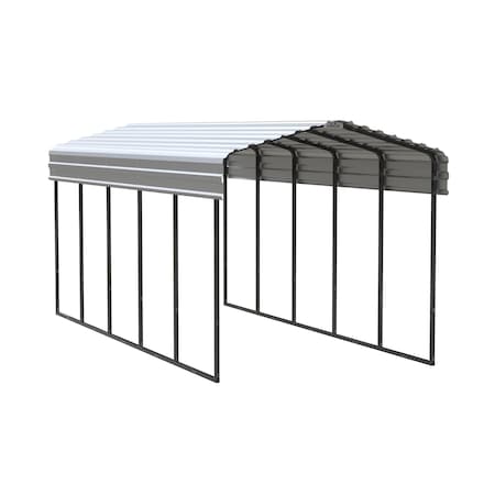 Arrow Storage Products Carport, 10 ft. x 24 ft. x 9 ft. Eggshell CPH102409